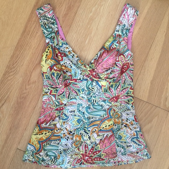 Xs 2 Nanette Lepore Silk tank blouse top camisole - Picture 7 of 7